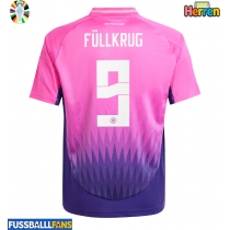 Deutschland Niclas Fullkrug #9 Auswärtstrikot EM 2024 Kurzarm